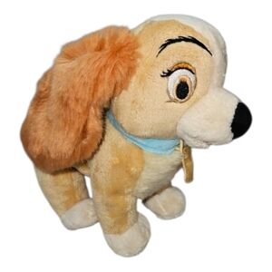 Lady and the Tramp Dog Plush Disney Store Soft Cuddly Stuffed Animal Collectible